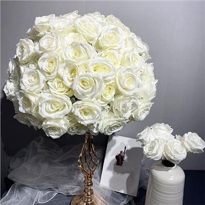 Sfera di fiori d'avorio