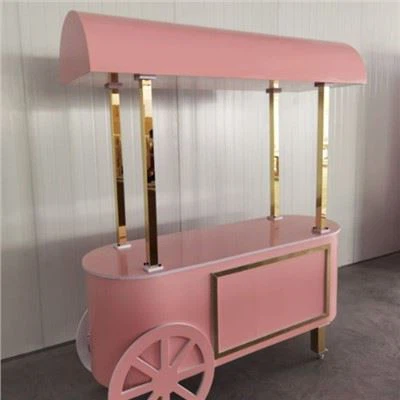 Carrello dolce rosa