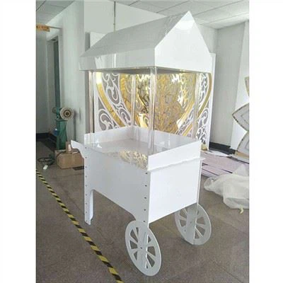 Carrello dolce al matrimonio