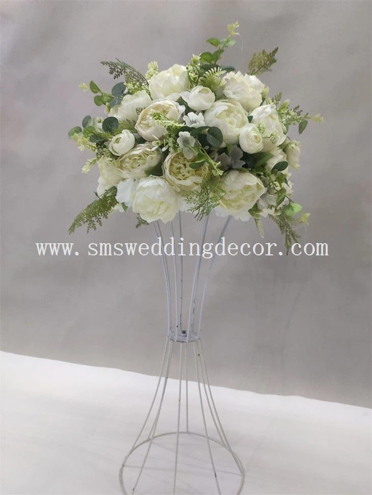 ivory floral centerpieces(001)