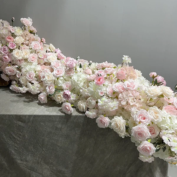 silk flower runner silk flower runner
